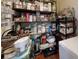 Walk-in pantry featuring multiple shelves and plenty of storage for food and supplies at 608 Forney Ave, Lincolnton, NC 28092