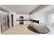 Modern kitchen featuring stainless steel appliances, white cabinetry, and granite counters at 10848 Tailwater St, Davidson, NC 28036