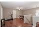 Open bonus room with exercise equipment, offering a flexible living space at 1135 Valley St, Statesville, NC 28677
