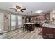 Well-equipped kitchen with granite countertops, stainless steel appliances, and island seating at 1135 Valley St, Statesville, NC 28677