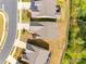 Aerial view showcasing community layout and landscaping in a desirable neighborhood at 1625 Carolina Orchards Blvd, Fort Mill, SC 29715