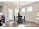 Bright breakfast nook features a round table and 3 windows at 1625 Carolina Orchards Blvd, Fort Mill, SC 29715
