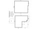 Detailed floor plan showcasing the layout of the home's first and second floors with dimensions at 200 Boysenberry Dr, China Grove, NC 28023