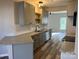 Beautiful kitchen with modern cabinets, granite countertops, and sleek appliances at 2006 Cramerton Village Dr # 31-D, Cramerton, NC 28032