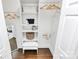 Well-organized closet featuring built-in shelving, hanging rods, and ample storage space at 2038 Sandhurst Dr, Charlotte, NC 28205