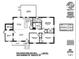 Detailed floor plan showcasing the layout of a home, including room dimensions and total living area at 2038 Sandhurst Dr, Charlotte, NC 28205