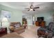 Inviting living room with plush seating and warm, neutral tones at 205 Gamble Ave, Bessemer City, NC 28016