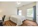 Comfortable bedroom with wood floors and ample natural light at 2470 Highway 557 Rd, Clover, SC 29710