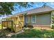 Relax in this spacious backyard with a back deck and plenty of green space at 2945 Christian Scott Ln, Charlotte, NC 28214
