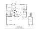 Detailed floor plan showcasing layout of home including living spaces, bedrooms, kitchen, patio, and garage dimensions at 3002 Enderbury Dr, Indian Trail, NC 28079