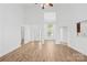 Spacious open-concept living area with wood floors at 3002 Enderbury Dr, Indian Trail, NC 28079