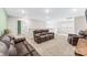 Upstairs living room with plush reclining furniture, a neutral carpet and lots of space at 4112 Steel Way, Sherrills Ford, NC 28673