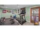 Finished basement with exercise equipment and ample room to workout at 469 Augusta Dr, Statesville, NC 28625