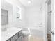 Clean and bright bathroom featuring modern fixtures and a bathtub-shower combination at 12437 Walker Dr # 89, Stanfield, NC 28163
