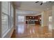 Open-concept living area leading to a spacious kitchen, perfect for entertaining guests at 14103 Grand Traverse Dr, Charlotte, NC 28278