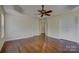 Main bedroom features wooden floors and doors at 14103 Grand Traverse Dr, Charlotte, NC 28278