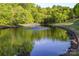 View of the community pond at 19113 Southport Dr, Cornelius, NC 28031