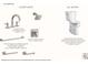 This guest bath features a Kohler shower kit and square accessory package at 19134 Newburg Hill Rd, Davidson, NC 28036