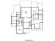 Upper level floor plan includes a recreation room and three suites, offering ample living space and privacy at 19134 Newburg Hill Rd, Davidson, NC 28036