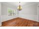Bright and spacious dining area with hardwood floors and natural light at 206 Coburn Ct, Fort Mill, SC 29715