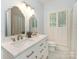 Bathroom with double vanity and shaker cabinets at 2219 Richardson Dr, Charlotte, NC 28211