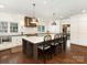 Spacious kitchen with a large island, stainless steel appliances, and abundant cabinet space at 2219 Richardson Dr, Charlotte, NC 28211