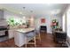 Kitchen with granite countertops, stainless steel appliances and new paint at 2404 Finchley Dr, Charlotte, NC 28215