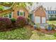 Charming brick home with a well-maintained lawn, mature landscaping, and a convenient two-car garage at 2731 Bishopton Pl, Charlotte, NC 28216