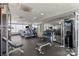 Gym with weight machines, free weights, and treadmills, plus city views at 315 Arlington Ave # 705, Charlotte, NC 28203