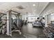 Spacious gym offers various equipment for a full body workout and great views at 315 Arlington Ave # 705, Charlotte, NC 28203