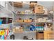 Pantry with wire shelves and assorted storage items, offering ample space at 324 Uptown West Dr, Charlotte, NC 28208