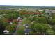 Aerial view of property highlighting proximity to Town Hall and Town Center at 413 Parallel Dr, Harrisburg, NC 28075
