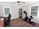 Versatile bonus room with natural lighting, suitable for an office, gym or guest room at 436 Old Nc 90 Hwy, Taylorsville, NC 28681
