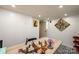 Spacious bonus room with black-and-white tile, ideal for hobbies, with ample lighting at 444 27Th Avenue Nw Cir, Hickory, NC 28601