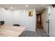 Clean bonus room with detailed black and white tile flooring, ideal for creative projects at 444 27Th Avenue Nw Cir, Hickory, NC 28601