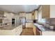 Well-equipped kitchen with island, stainless appliances, and custom cabinetry at 6108 Mcilwaine Rd, Huntersville, NC 28078