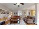 Spacious living room featuring hardwood floors and neutral colored walls at 6108 Mcilwaine Rd, Huntersville, NC 28078