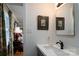 Modern bathroom vanity with updated fixtures at 6307 Roanoke Dr # 17, Kannapolis, NC 28081