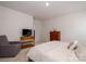 Another view of the Cozy bedroom featuring a comfortable bed and chair at 7036 Heron Rookery Way, Charlotte, NC 28214