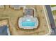 Aerial view of community pool with ample lounge space at 7662 Tanglewood Way, Denver, NC 28037