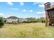 Expansive fenced backyard offering privacy and ample space for recreation and outdoor enjoyment at 10161 Castlebrooke Dr, Concord, NC 28027