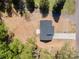 A bird's eye view shows the layout of this house and concrete driveway at 157 Fraley Rd, Gastonia, NC 28052