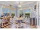 Charming dining room with waterfront views at 19650 Harbor Watch Ct, Lancaster, SC 29720