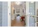 Light and open foyer features hardwood floors and neutral walls at 19650 Harbor Watch Ct, Lancaster, SC 29720