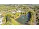 A vibrant aerial view of the community amenities and the lush greenery surrounding them at 3411 Xandra Ct, Indian Land, SC 29707