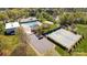 Aerial view of the pool and tennis courts with lush greenery in the community at 3411 Xandra Ct, Indian Land, SC 29707