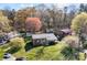 Single-Gathering home on a tree-filled lot featuring a mix of colorful trees, green grass and an inviting atmosphere at 394 Efird St, Gastonia, NC 28054