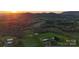 Expansive aerial view of a lush landscape, showcasing a mix of forests, fields, and rural properties at 5373 Nc Hwy 16 N Hwy, Taylorsville, NC 28681