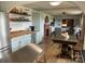 Open kitchen and dining area featuring updated countertops, modern appliances, and stylish decor at 5373 Nc Hwy 16 N Hwy, Taylorsville, NC 28681
