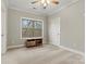 Bedroom with a window and minimal furnishings at 6654 Maple Spring Ct, Denver, NC 28037